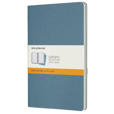 Cahier Journal Pocket Brisk Blue